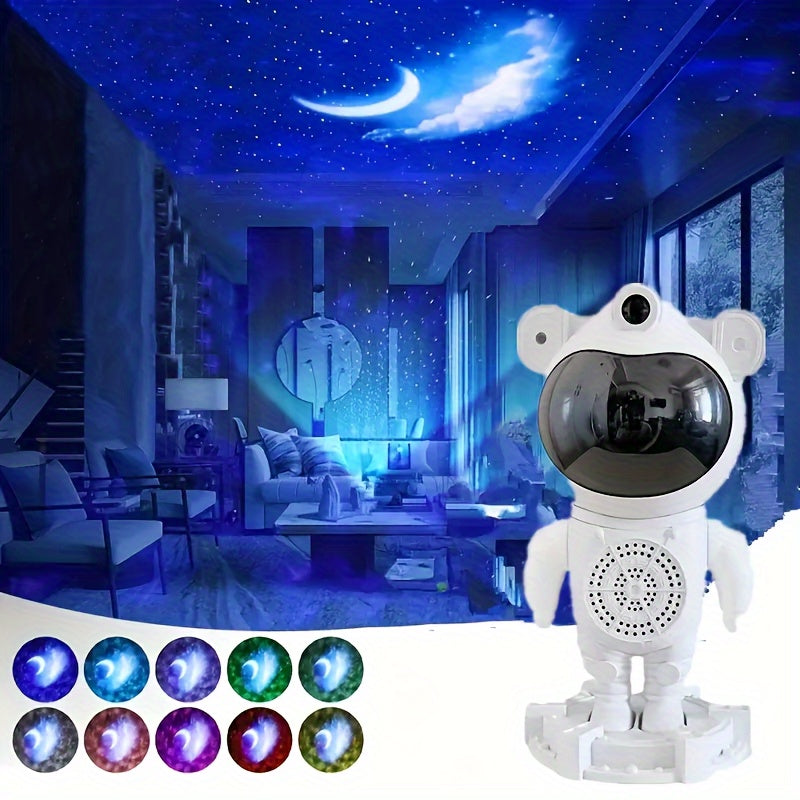 Astronaut Galaxy Projector with Music Sync: Explore the Stars to Your Favorite Tunes