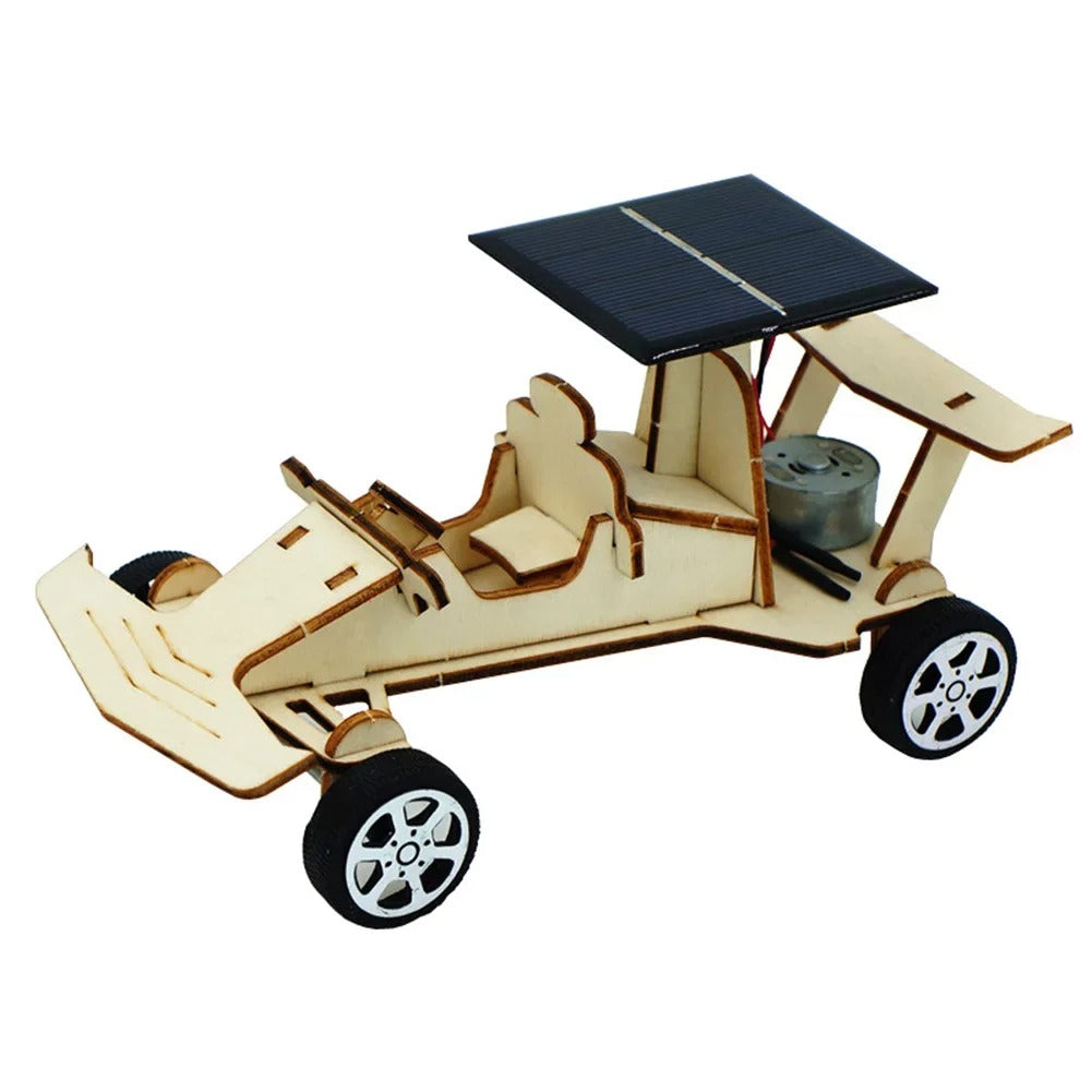 3D DIY Engineering Kit: Build a Fan Car, Solar Car, Helicopter, and Claw