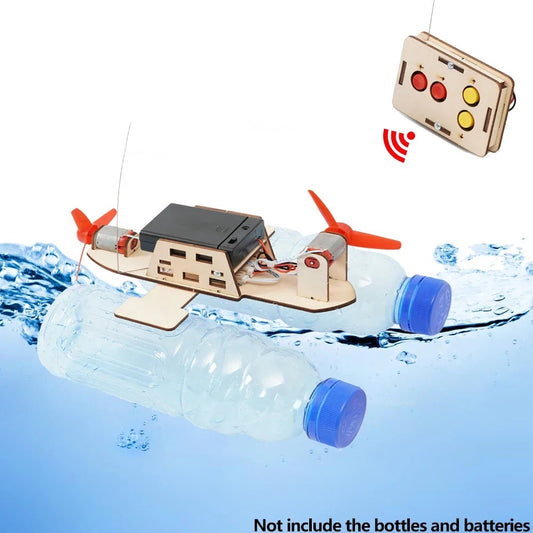 3D DIY Wind Boat Kit: Craft, Sail, and Explore the Waters